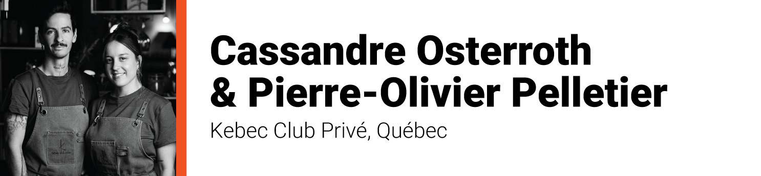 Pierre-Olivier Pelletier et Cassandre Osterroth