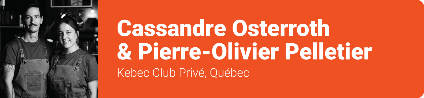 Pierre-Olivier Pelletier et Cassandre Osterroth