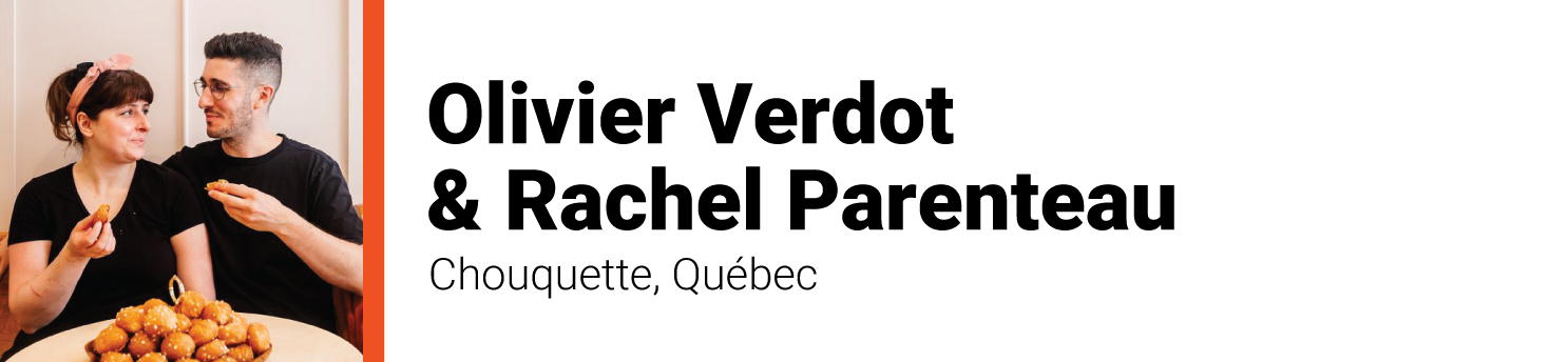 Rachel Parenteau et Olivier Verdot