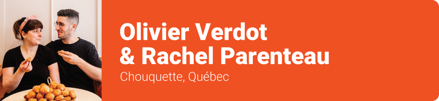 Rachel Parenteau et Olivier Verdot