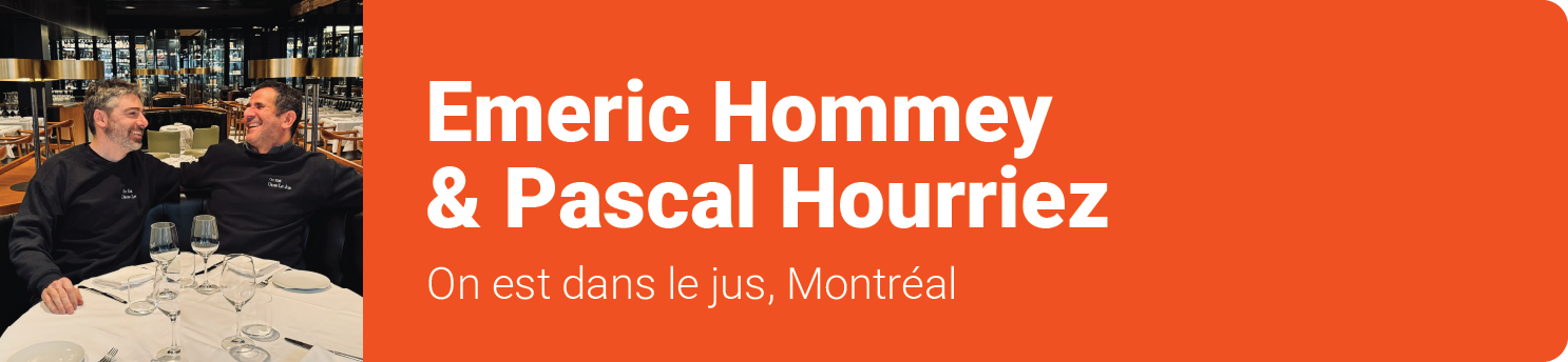 Pascal Hourriez et Emeric Hommey