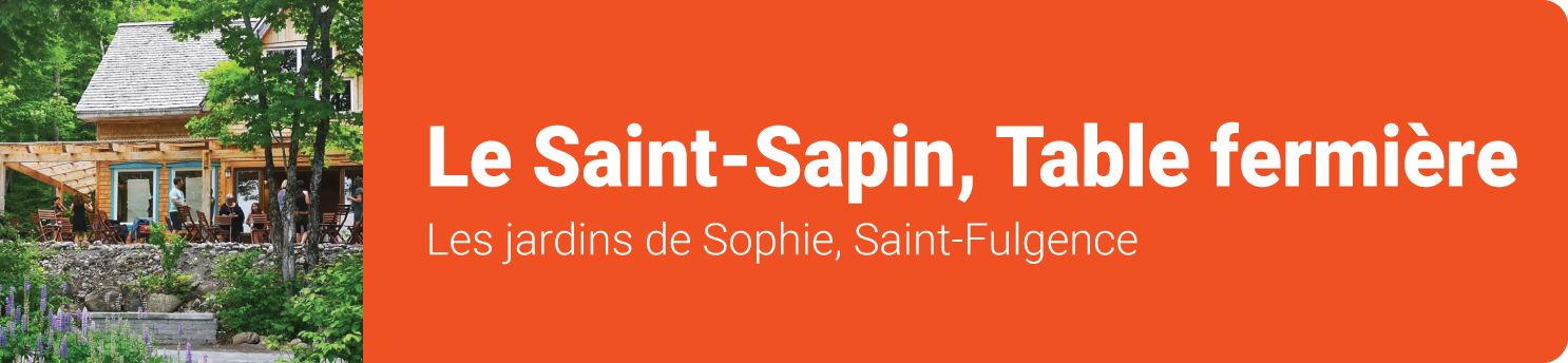 Le Saint-Sapin, Table fermière