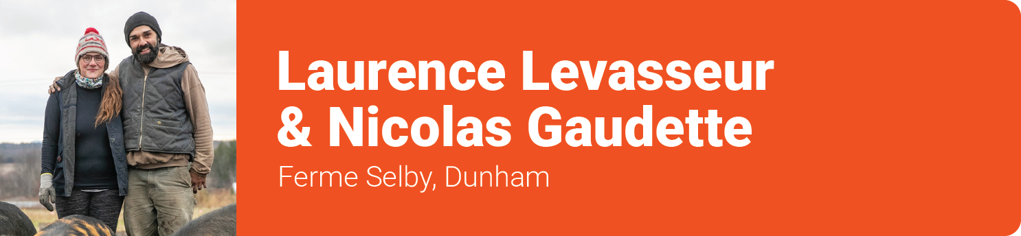 Laurence Levasseur et Nicolas Gaudette