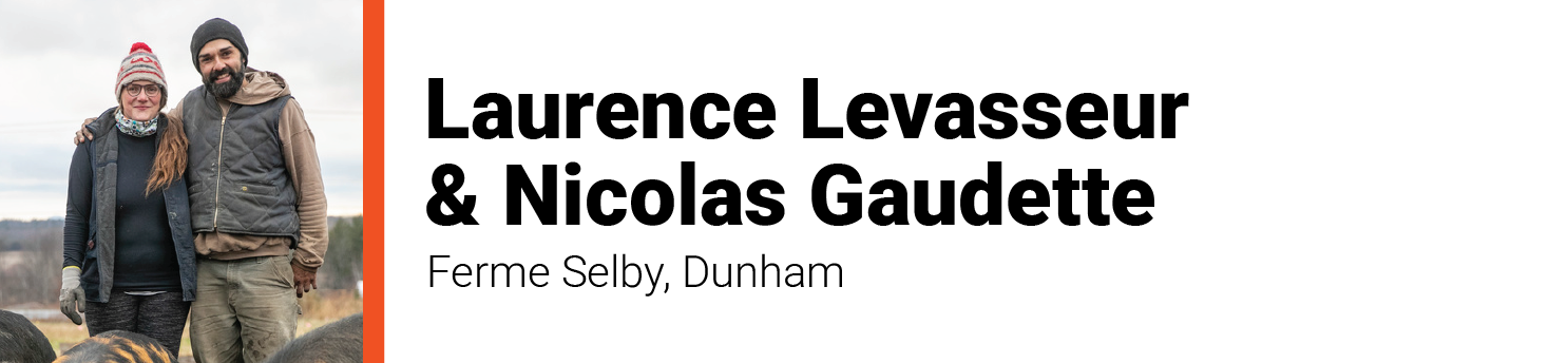 Laurence Levasseur et Nicolas Gaudette