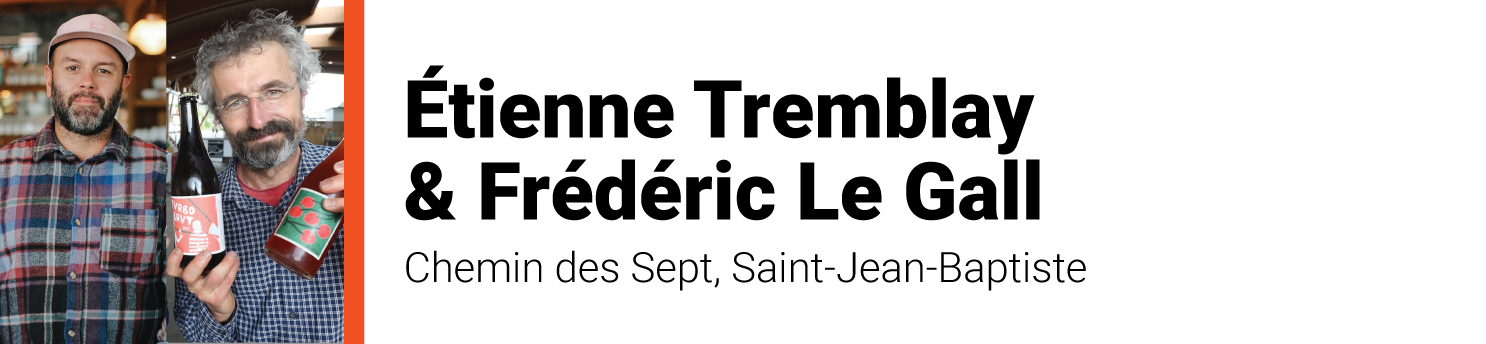 Étienne Tremblay et Frédéric Le Gall