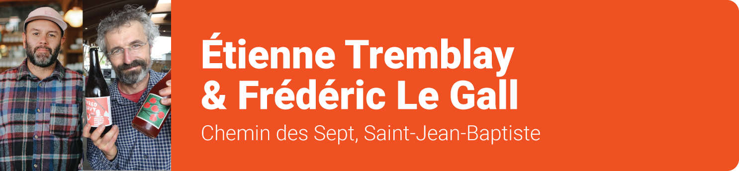 Étienne Tremblay et Frédéric Le Gall